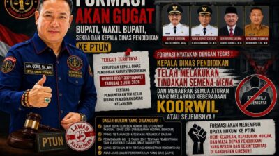 FORMASI Gugat Bupati Cirebon Cs ke PTUN, Persoalkan Dugaan Hidupnya Kembali Koorwil Bidikcam