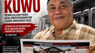 Dugaan Penyimpangan PADes Mertapadawetan Dilaporkan ke Kejari Kabupaten Cirebon