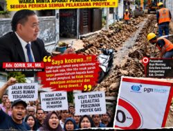 Proyek Pipa Gas Dikeluhkan Warga Dukupuntang, FORMASI Cirebon Desak Perizinan Dibuka