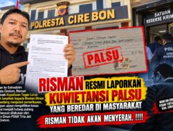 Bantah Tanda Tangani Kuitansi Rp165 Juta, Risman Adukan Dugaan Pemalsuan ke Polresta Cirebon